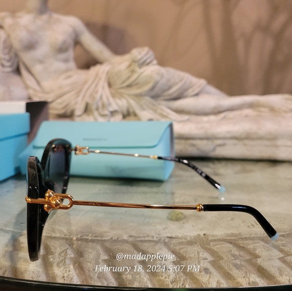 Tiffany & Co TF4187 Oversized Sunglasses Hardware Metal Luxury Designer #25 - Picture 10 of 15